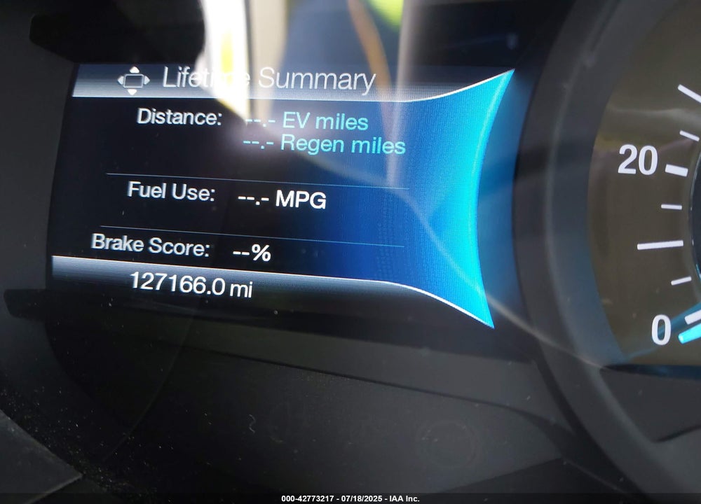2013 FORD FUSION HYBRID VIN: 3FA6P0LU0DR345173