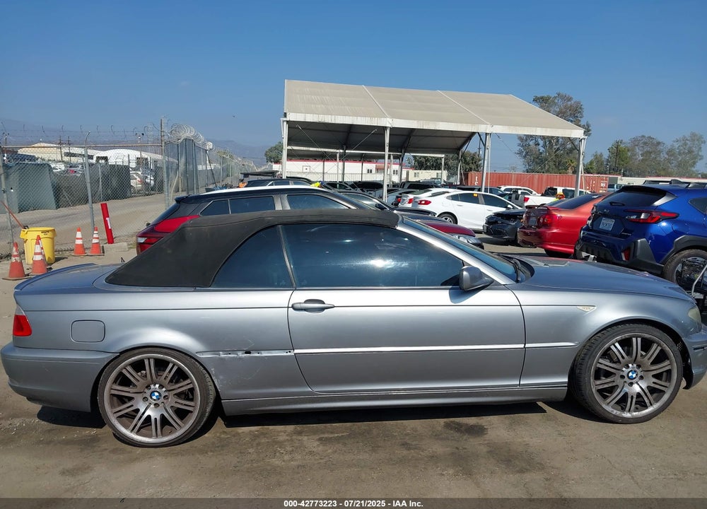 2006 BMW 325CI VIN: WBABW33476PX83841