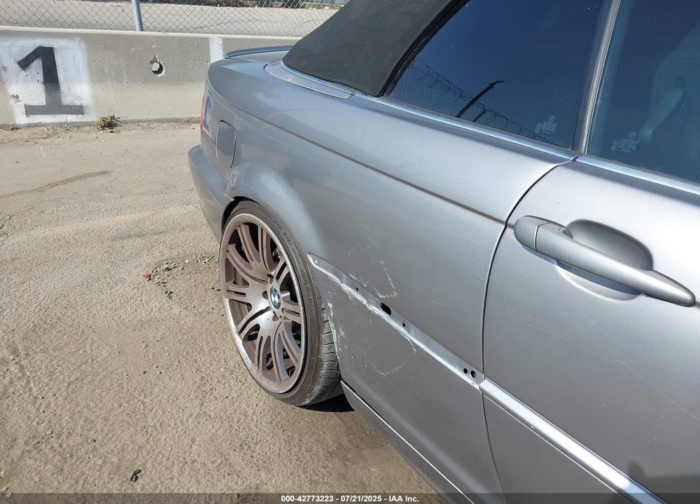 2006 BMW 325CI VIN: WBABW33476PX83841