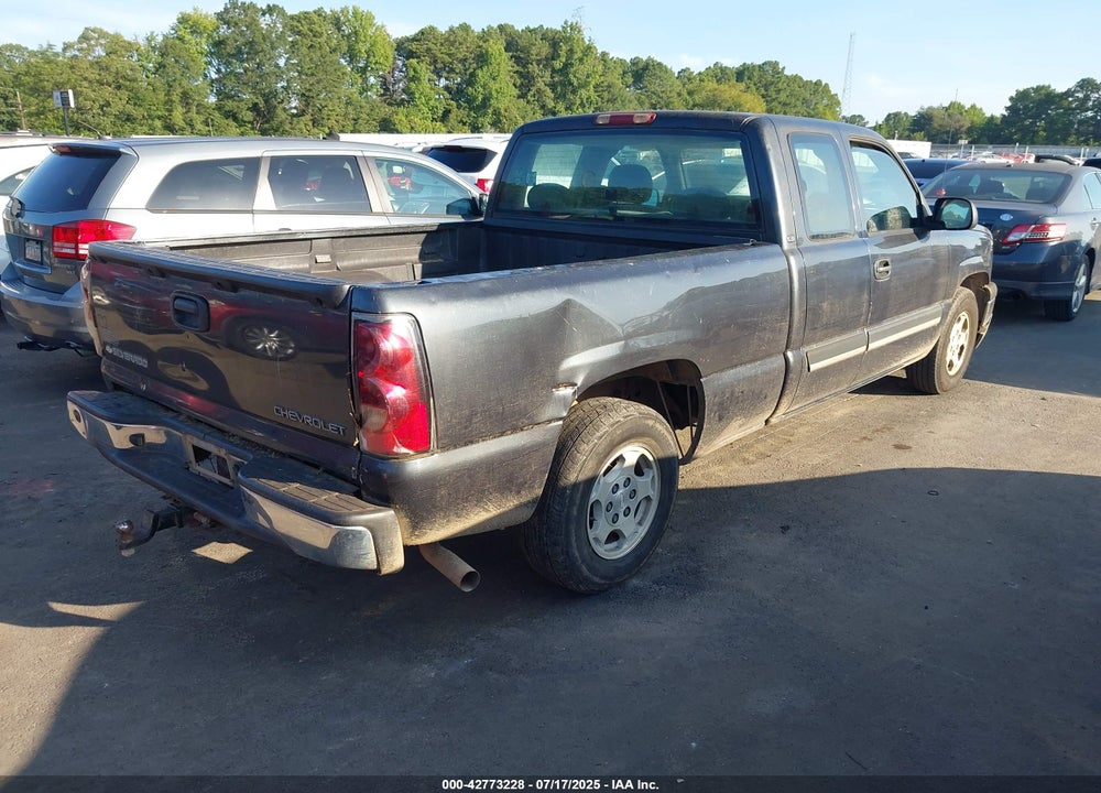 2004 CHEVROLET SILVERADO 1500 LS VIN: 2GCEC19V941416818