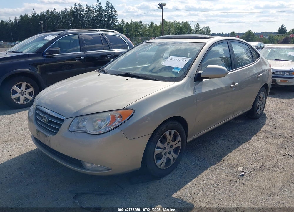 2009 HYUNDAI ELANTRA VIN: KMHDU46D99U817802