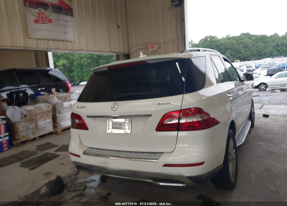 2015 MERCEDES-BENZ ML-CLASS VIN: 4JGDA5HB2FA532169