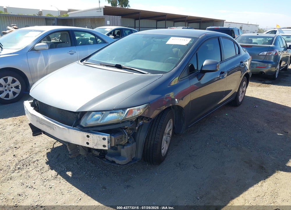 2013 HONDA CIVIC VIN: 19XFB2F59DE279156