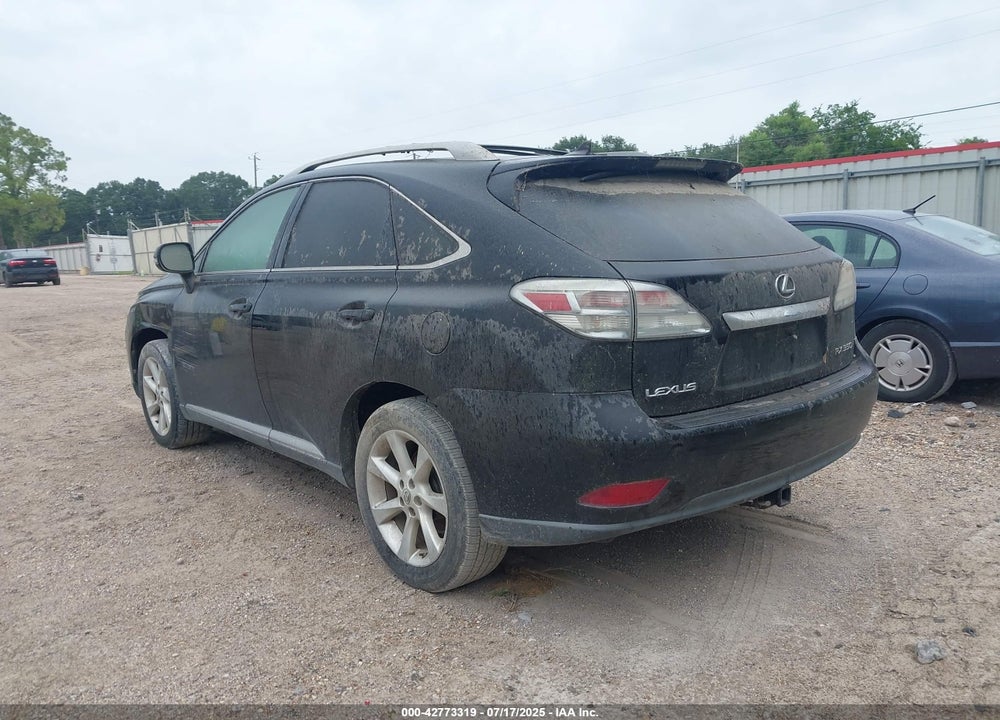 2010 LEXUS RX350 VIN: 2T2ZK1BA8AC011618