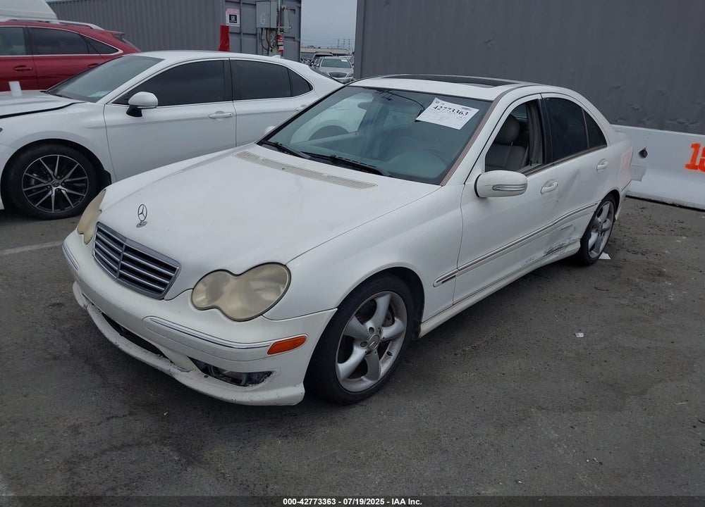 2005 MERCEDES-BENZ C 230 KOMPRESSOR SPORT VIN: WDBRF40J45F716960