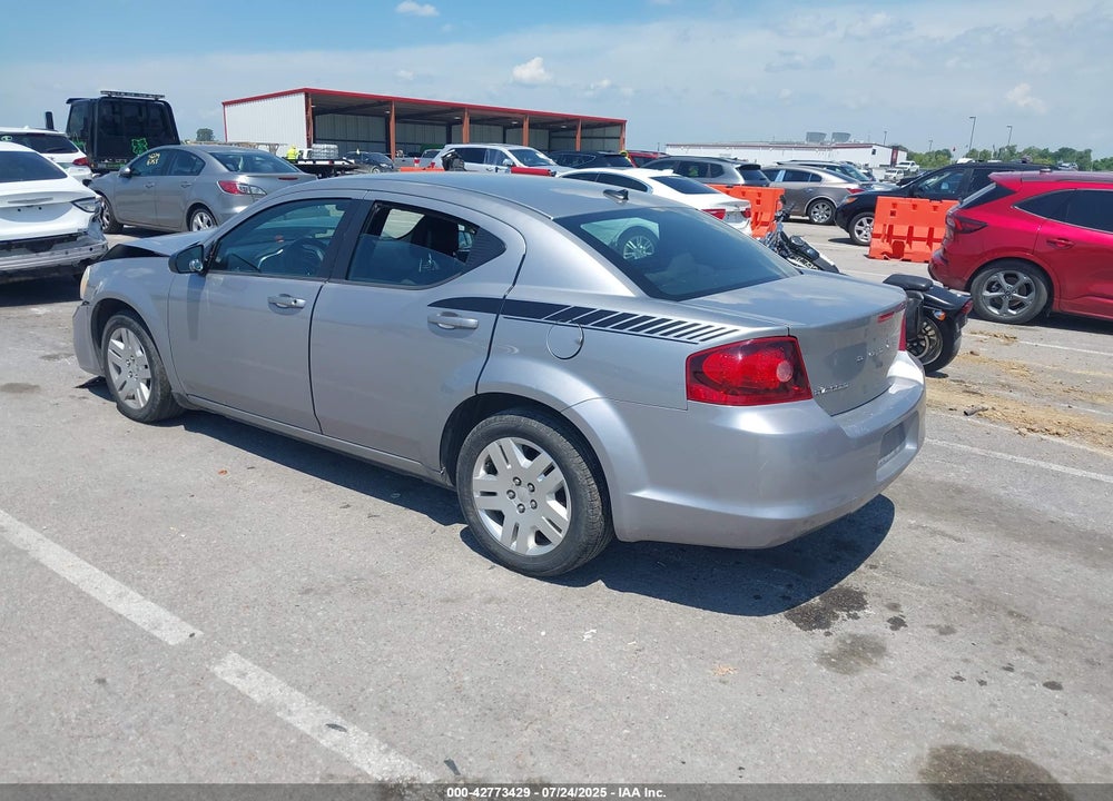 2013 DODGE AVENGER SE VIN: 1C3CDZAB5DN532394