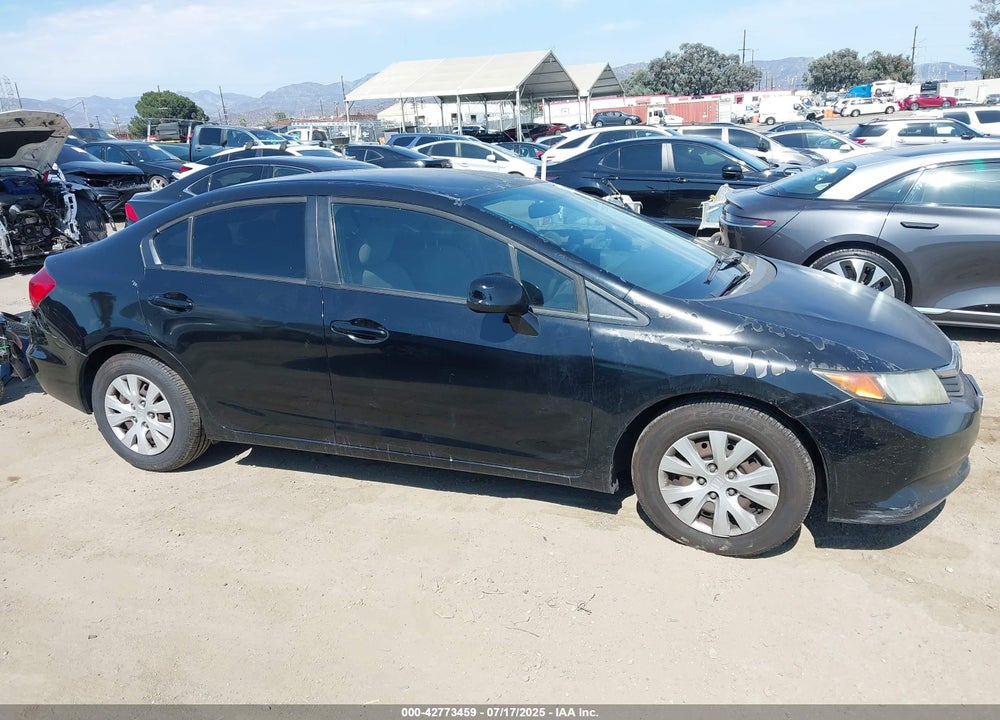 2012 HONDA CIVIC LX VIN: 2HGFB2F53CH518043