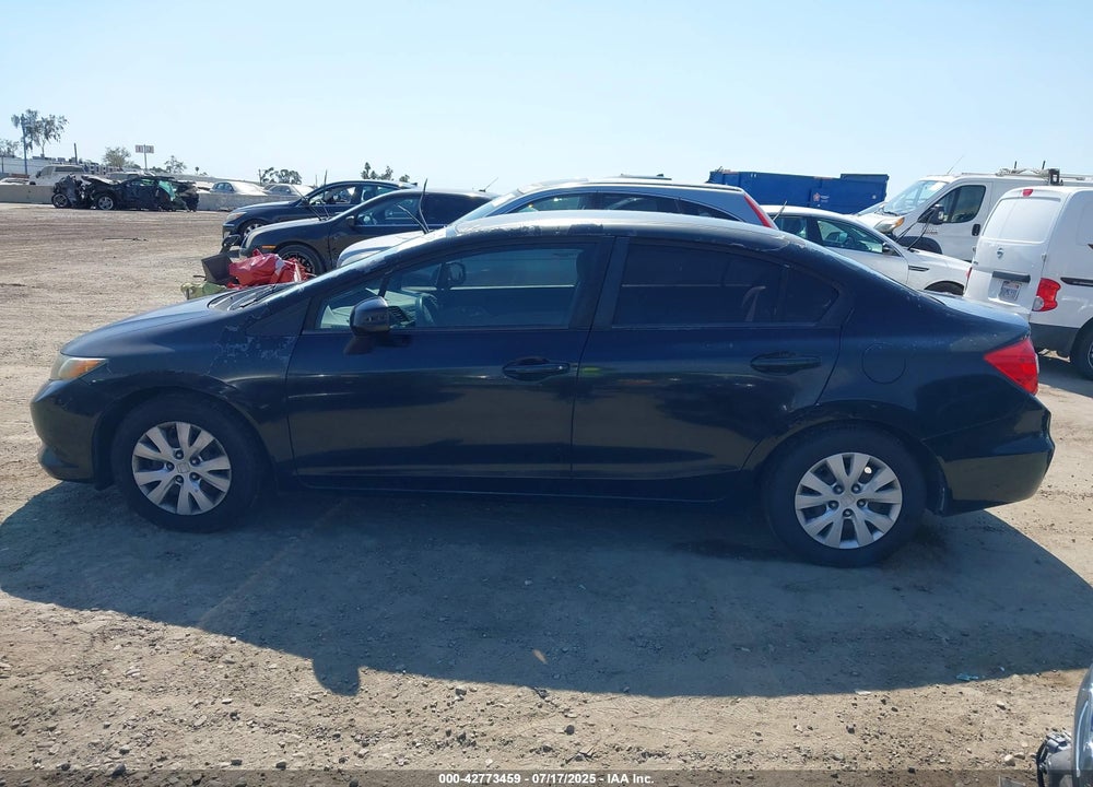 2012 HONDA CIVIC LX VIN: 2HGFB2F53CH518043