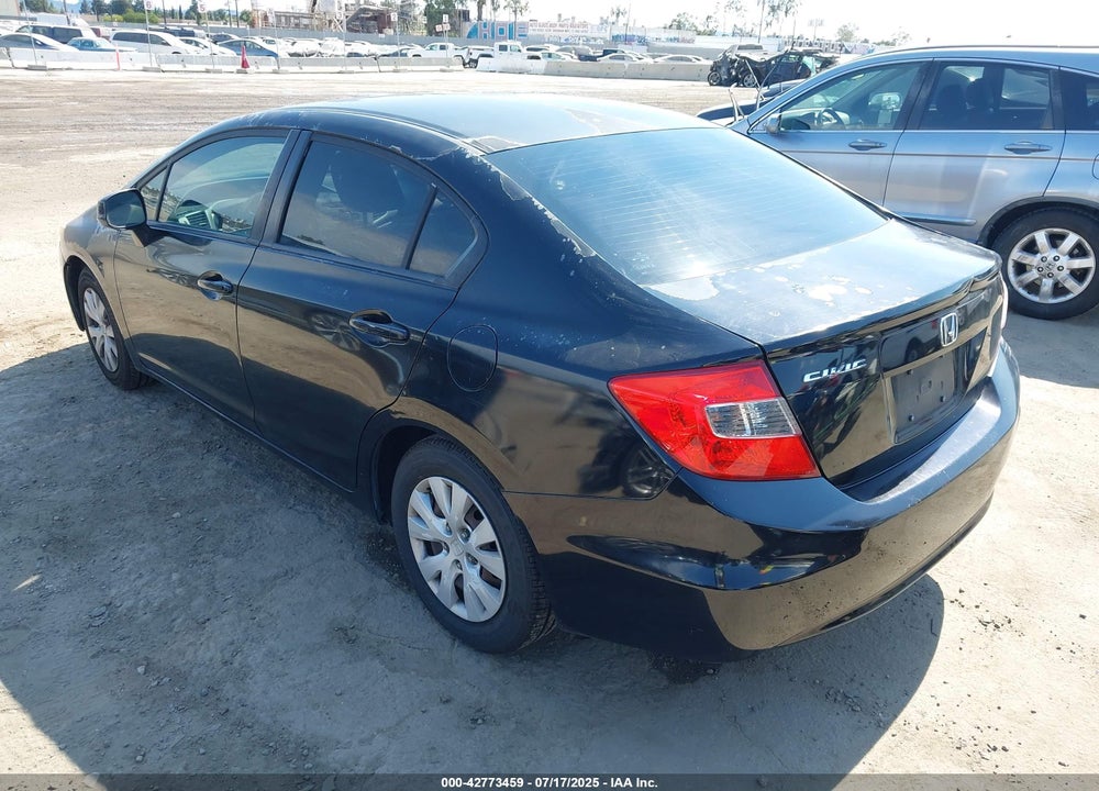 2012 HONDA CIVIC LX VIN: 2HGFB2F53CH518043