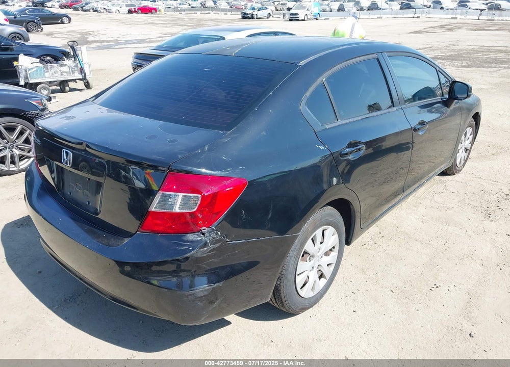 2012 HONDA CIVIC LX VIN: 2HGFB2F53CH518043