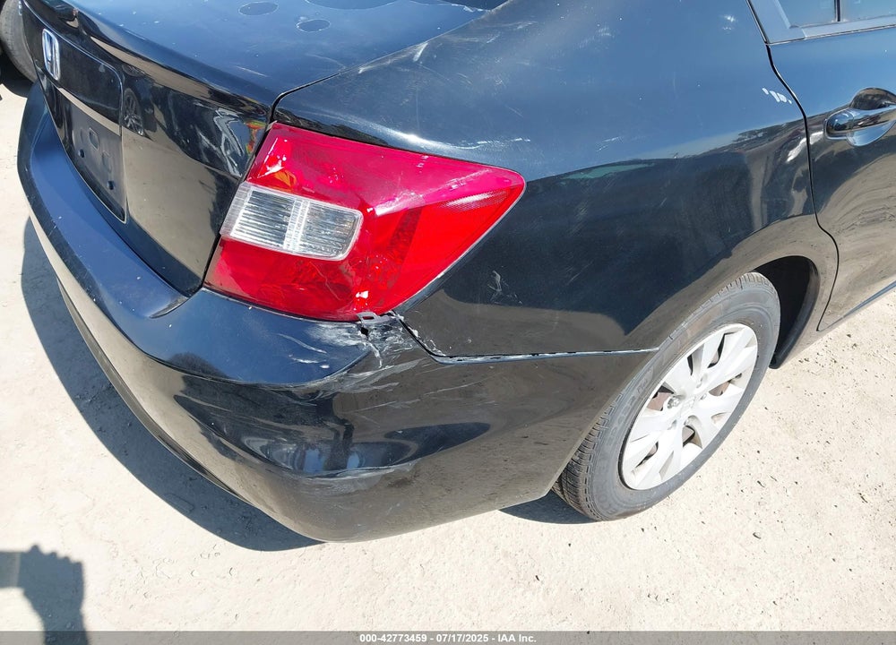 2012 HONDA CIVIC LX VIN: 2HGFB2F53CH518043