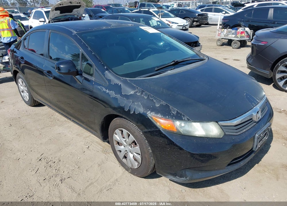 2012 HONDA CIVIC LX VIN: 2HGFB2F53CH518043