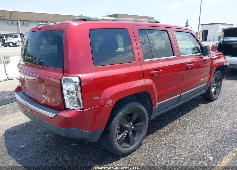 2013 JEEP PATRIOT LATITUDE VIN: 1C4NJRFB9DD204939