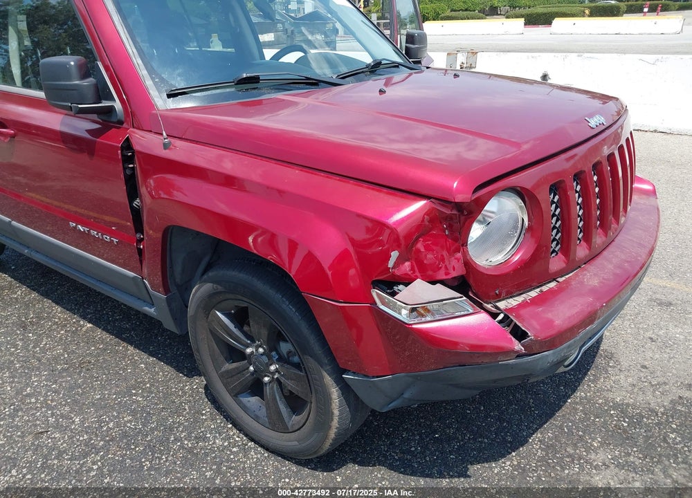2013 JEEP PATRIOT LATITUDE VIN: 1C4NJRFB9DD204939