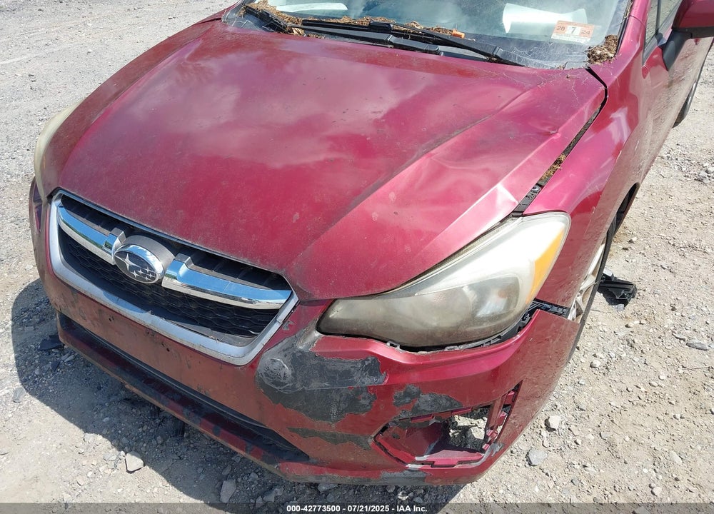 2014 SUBARU IMPREZA VIN: JF1GPAC60E8245556