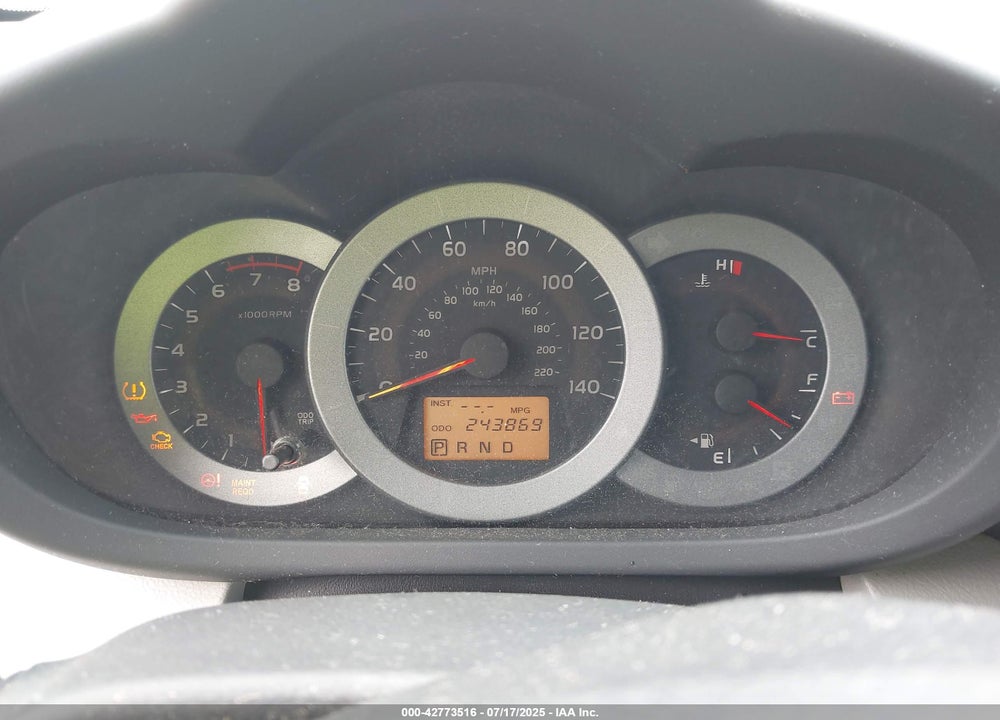 2009 TOYOTA RAV4 VIN: 2T3ZF33V29W007488
