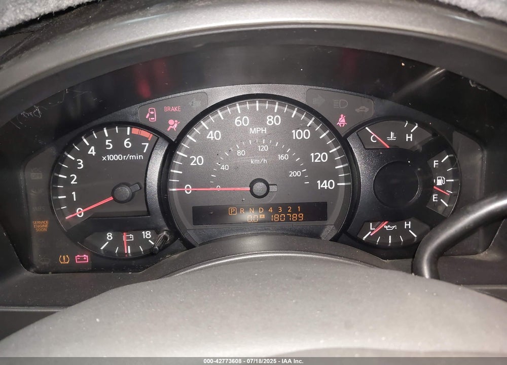 2007 NISSAN TITAN XE VIN: 1N6AA07A57N231454