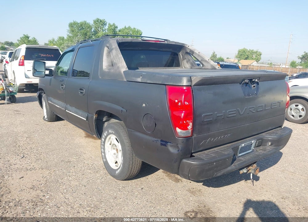 2004 CHEVROLET AVALANCHE 1500 VIN: 3GNEC12T44G143228