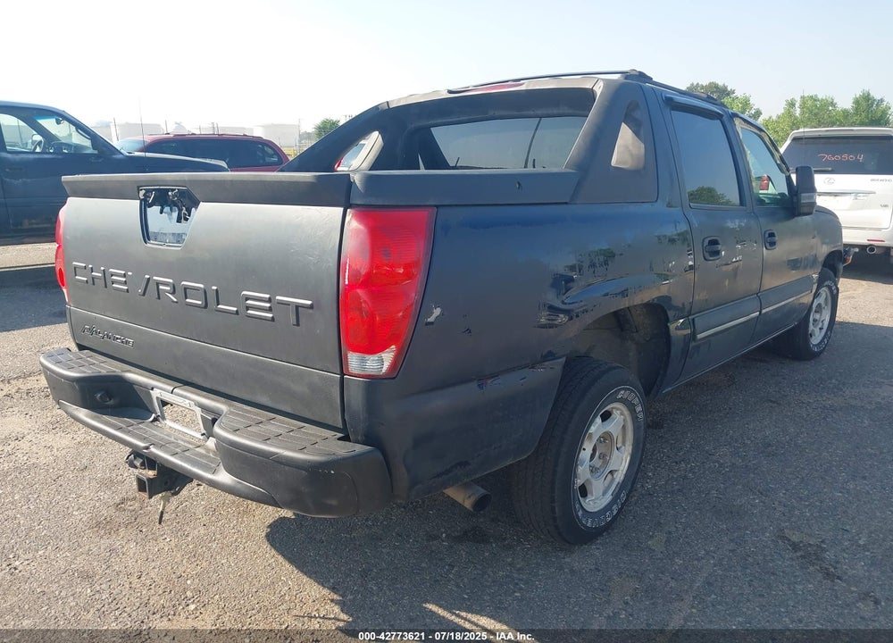 2004 CHEVROLET AVALANCHE 1500 VIN: 3GNEC12T44G143228