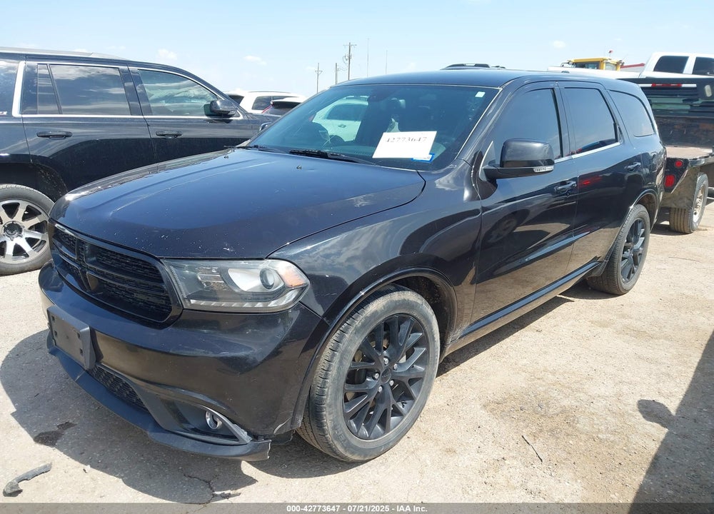2016 DODGE DURANGO VIN: 1C4SDHCT2GC437461