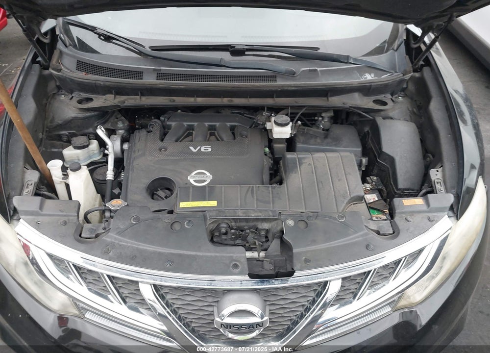 2011 NISSAN MURANO CROSSCABRIOLET VIN: JN8AZ1FY0BW002980