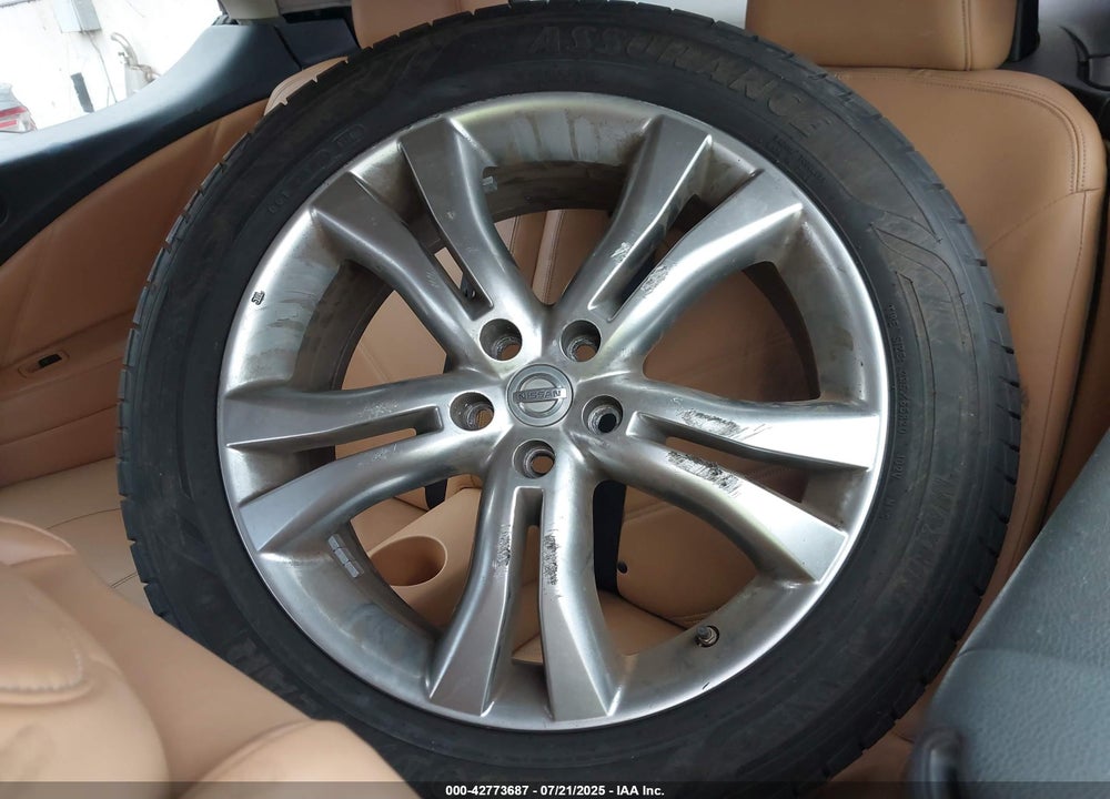 2011 NISSAN MURANO CROSSCABRIOLET VIN: JN8AZ1FY0BW002980