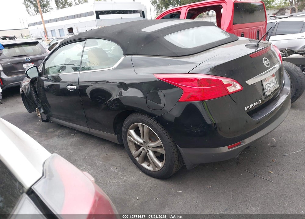 2011 NISSAN MURANO CROSSCABRIOLET VIN: JN8AZ1FY0BW002980