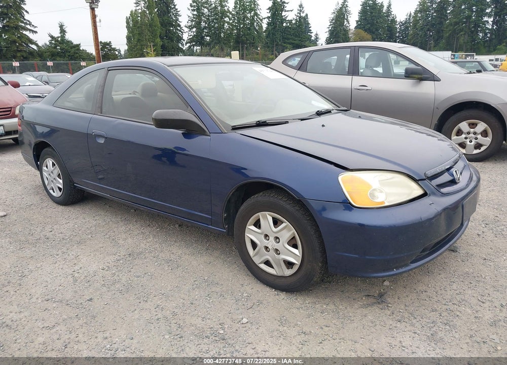 2003 HONDA CIVIC LX VIN: 1HGEM22523L017028