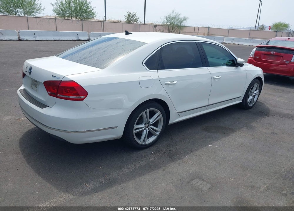 2013 VOLKSWAGEN PASSAT VIN: 1VWBN7A3XDC132535