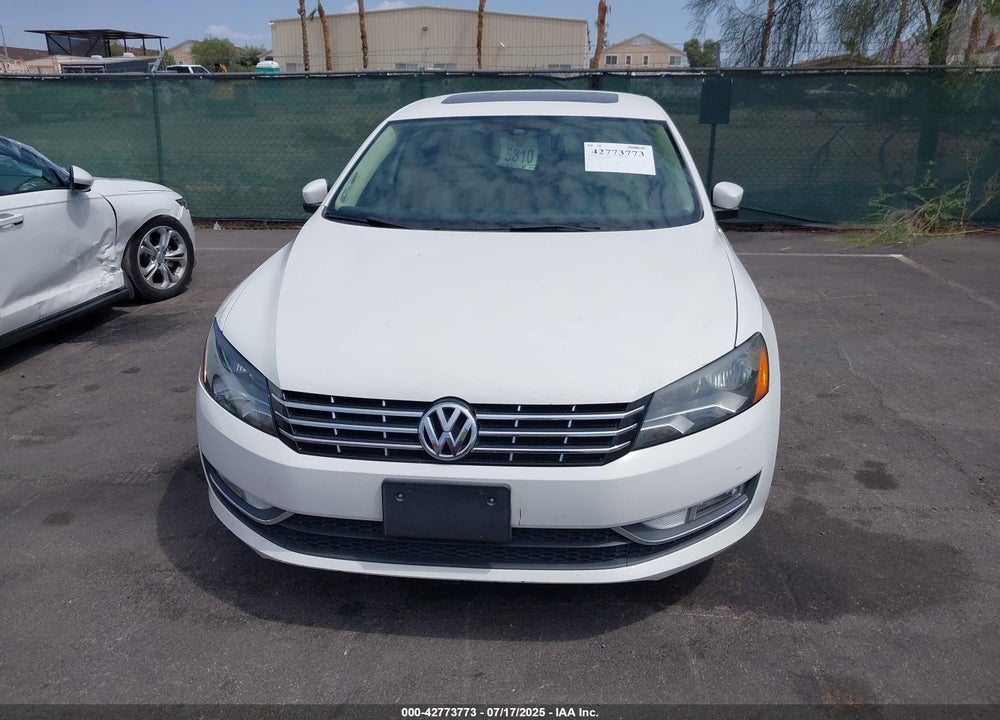 2013 VOLKSWAGEN PASSAT VIN: 1VWBN7A3XDC132535