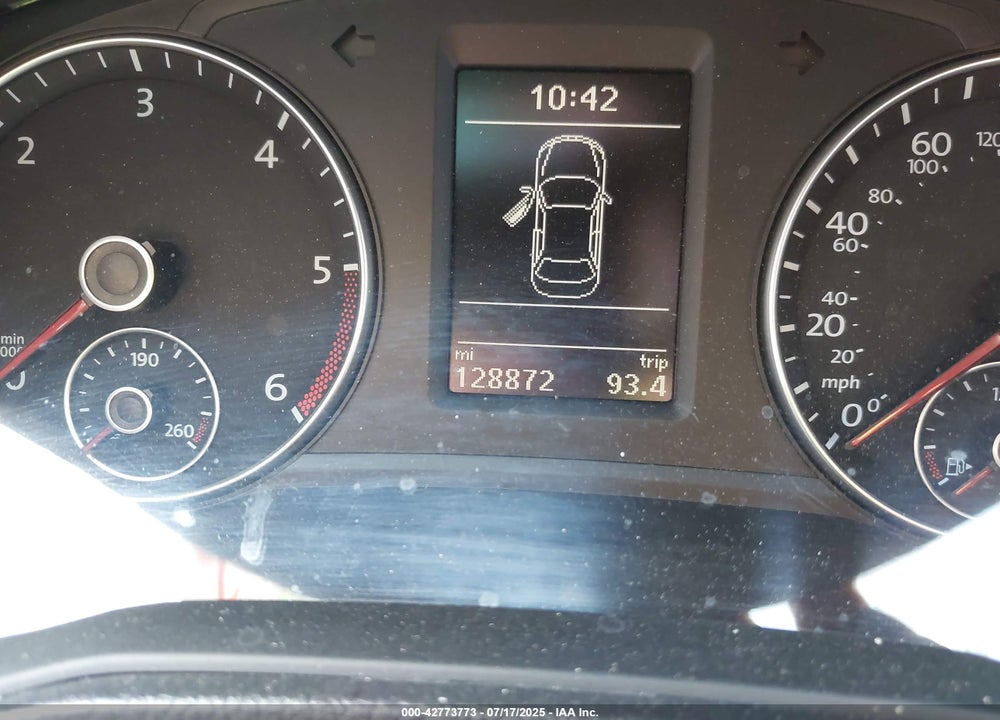 2013 VOLKSWAGEN PASSAT VIN: 1VWBN7A3XDC132535