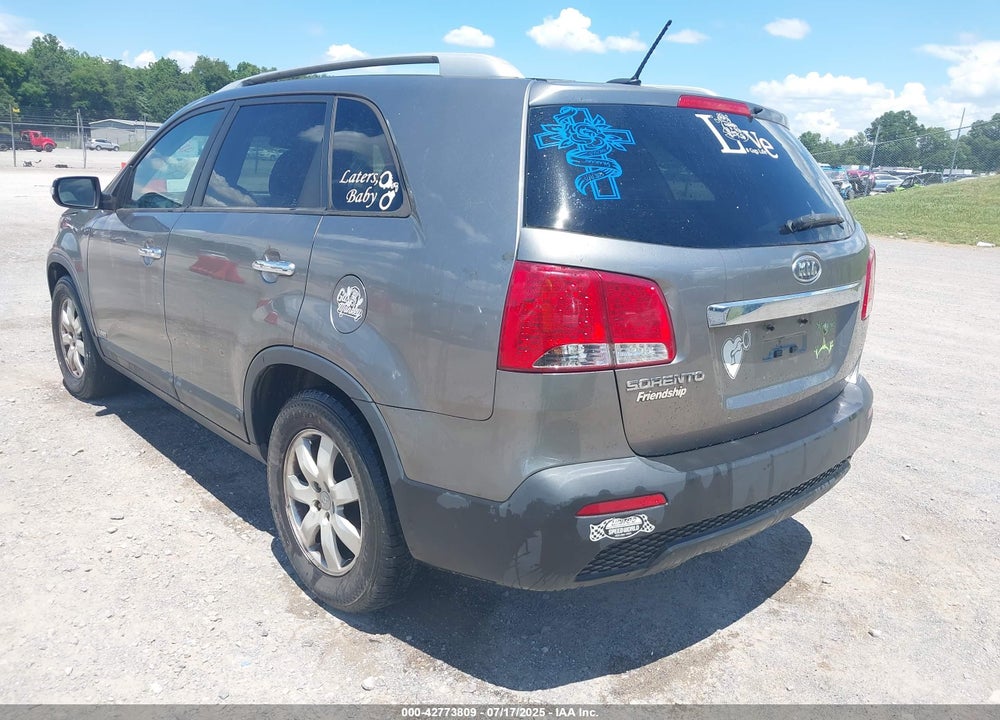2012 KIA SORENTO VIN: 5XYKTDA25CG225357