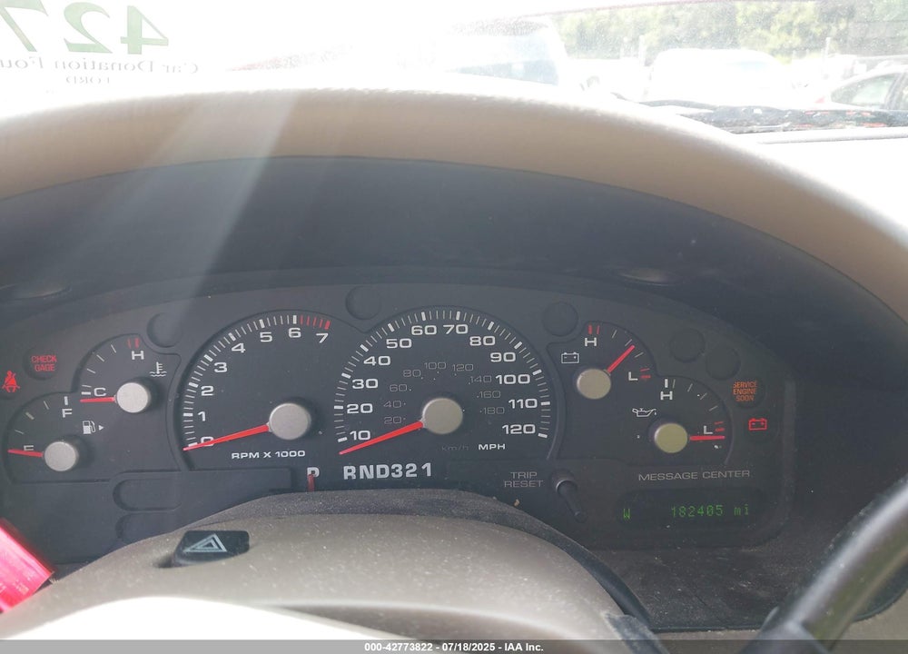 2005 FORD EXPLORER EDDIE BAUER VIN: 1FMDU74W25UB35392