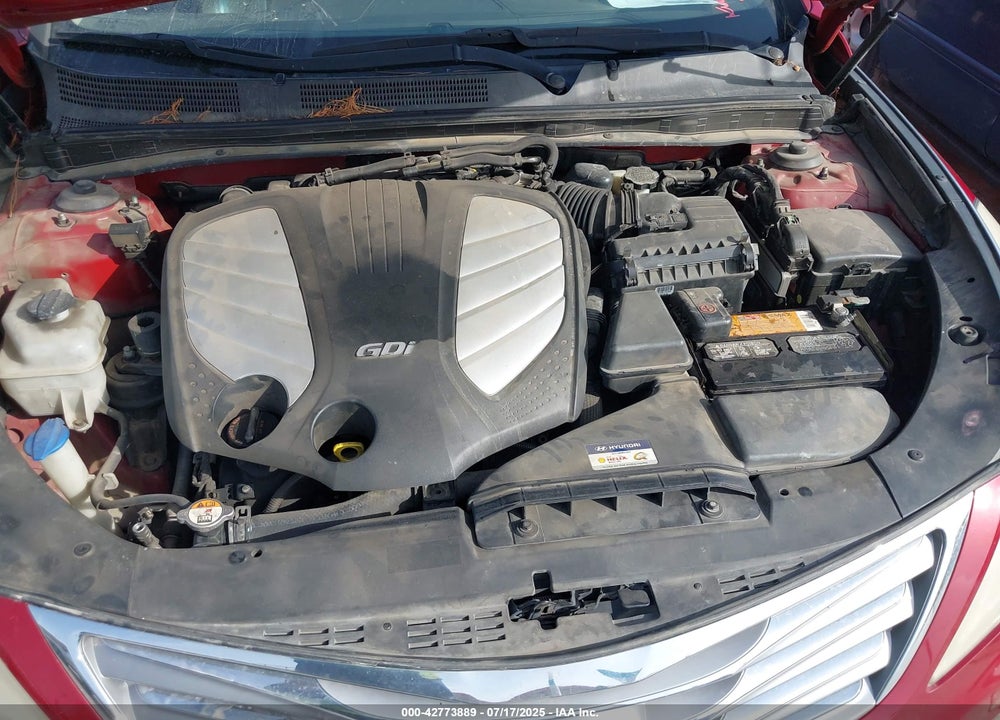 2013 HYUNDAI AZERA VIN: KMHFG4JG4DA253875