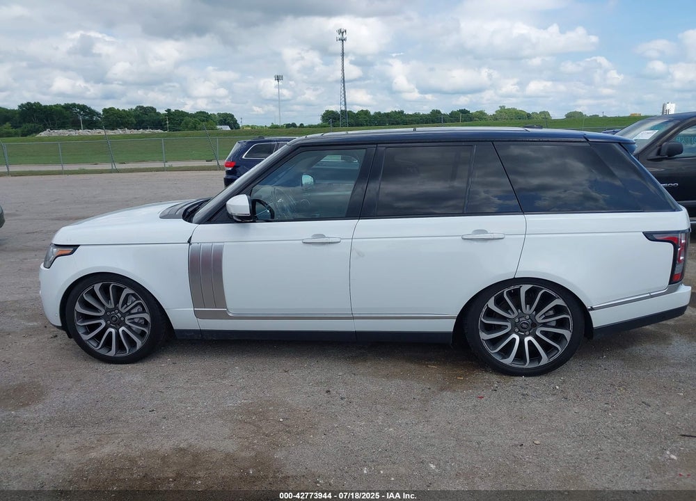 2014 LAND ROVER RANGE ROVER VIN: SALGV2TF5EA153169