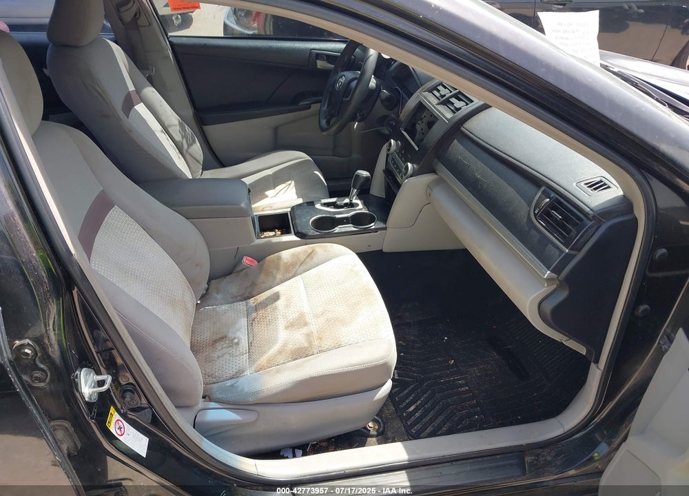 2012 TOYOTA CAMRY VIN: 4T4BF1FKXCR186912