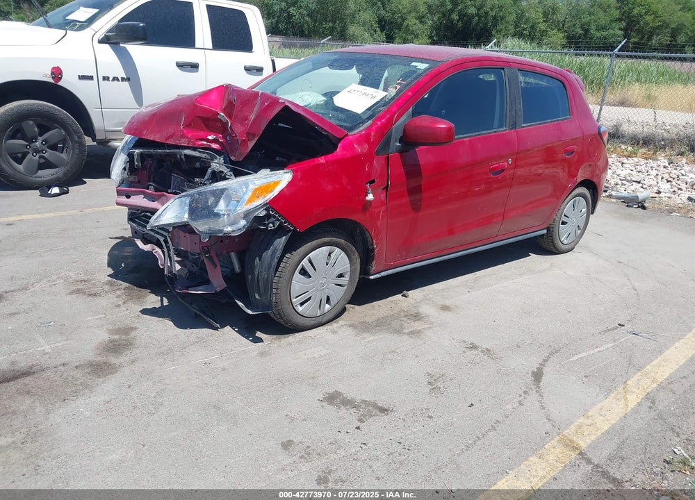 2021 MITSUBISHI MIRAGE CARBONITE EDITION/ES/LE VIN: ML32AUHJ9MH001717