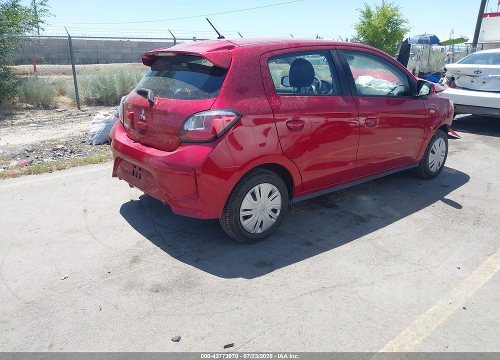 2021 MITSUBISHI MIRAGE CARBONITE EDITION/ES/LE VIN: ML32AUHJ9MH001717