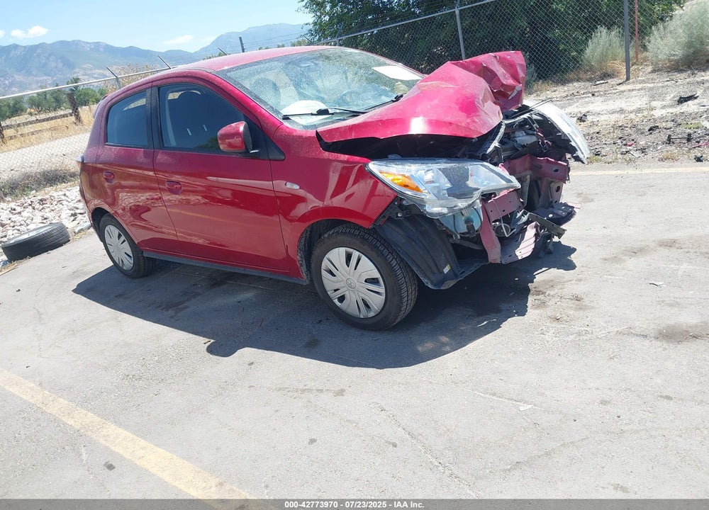 2021 MITSUBISHI MIRAGE CARBONITE EDITION/ES/LE VIN: ML32AUHJ9MH001717