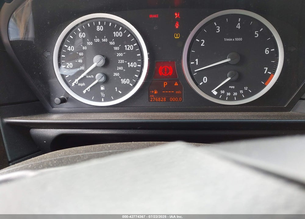 2006 BMW 5 SERIES VIN: WBANE53586CK89287