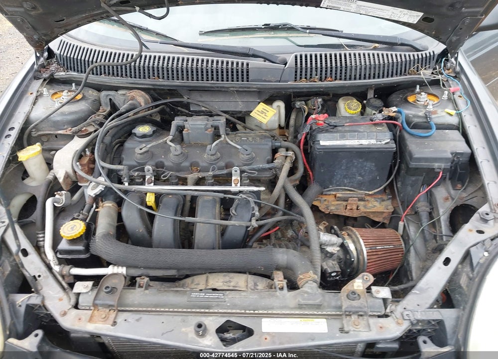 2004 DODGE NEON SXT VIN: 1B3ES56C74D500400