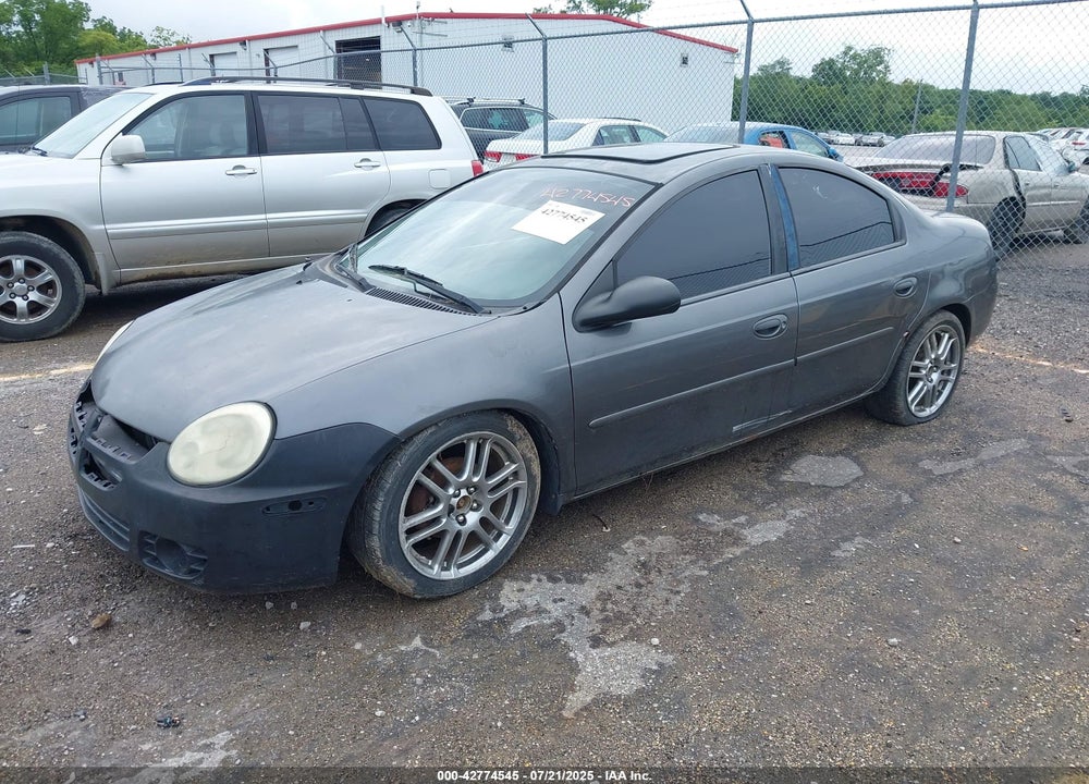2004 DODGE NEON SXT VIN: 1B3ES56C74D500400