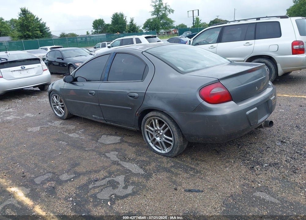 2004 DODGE NEON SXT VIN: 1B3ES56C74D500400