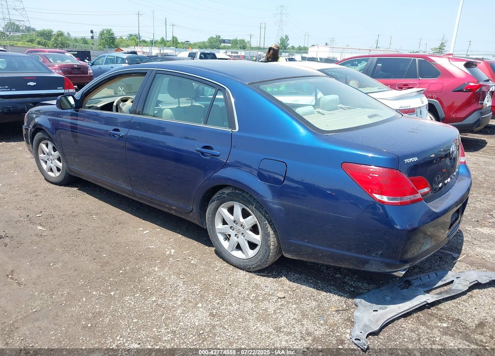 2007 TOYOTA AVALON VIN: 4T1BK36BX7U251765