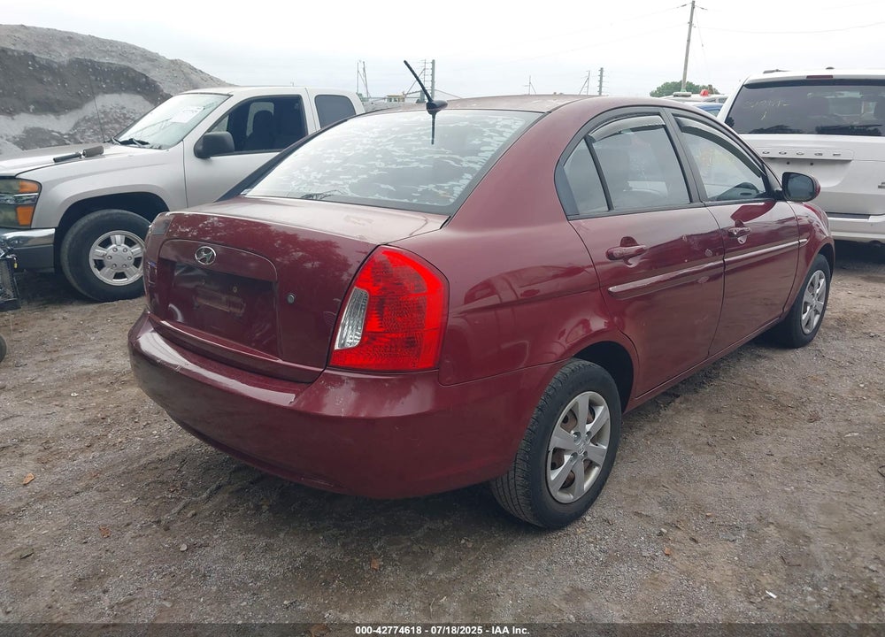 2011 HYUNDAI ACCENT VIN: KMHCN4AC8BU599610