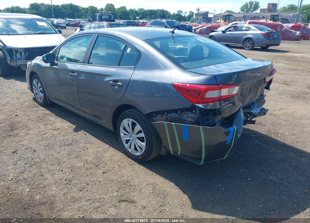 2021 SUBARU IMPREZA VIN: 4S3GKAB66M3602552
