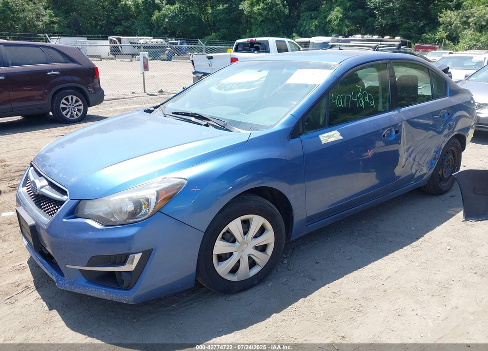 2015 SUBARU IMPREZA VIN: JF1GJAA65FH017526
