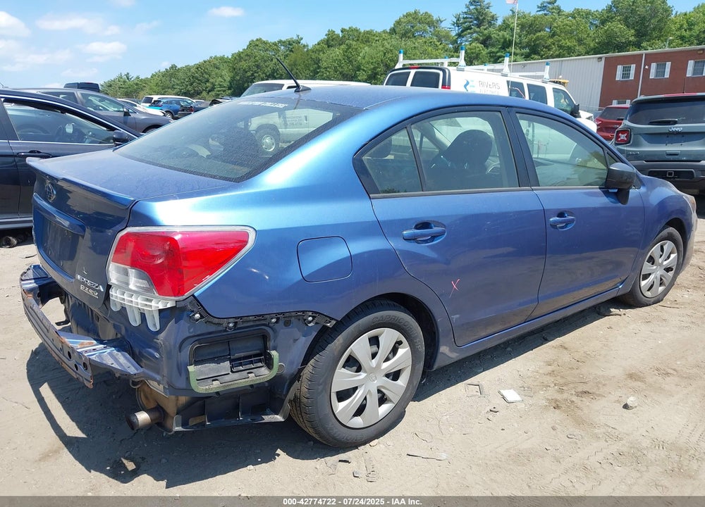 2015 SUBARU IMPREZA VIN: JF1GJAA65FH017526