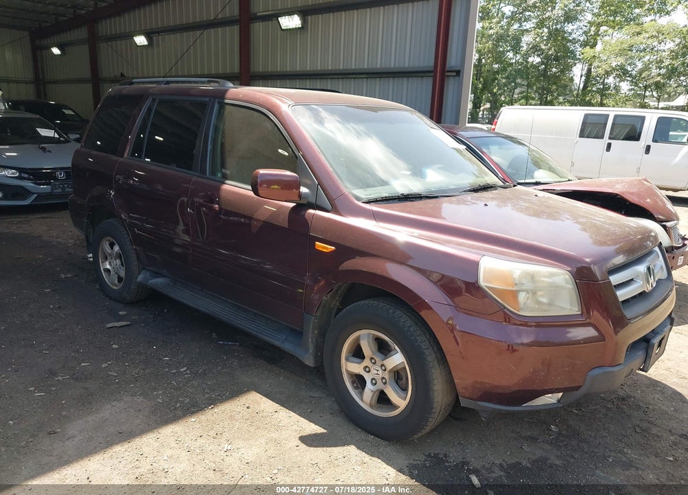 2007 HONDA PILOT EX VIN: 5FNYF18497B005028