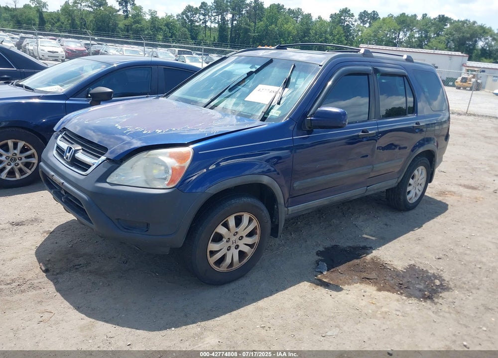 2003 HONDA CR-V EX VIN: SHSRD788X3U109806